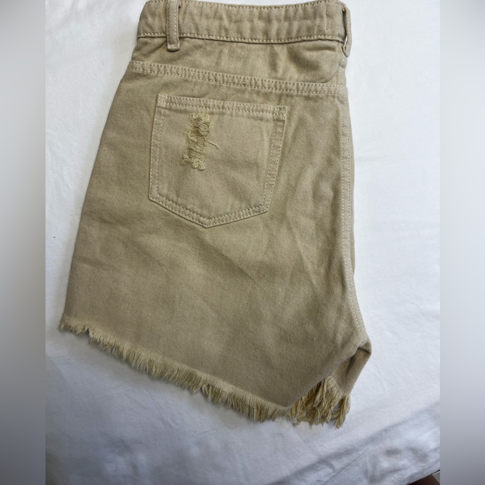 Myra Distressed Shorts